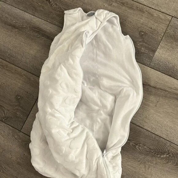 Rock a Bye Baby white sleeper baby sack size 6-18months - Picture 4 of 6